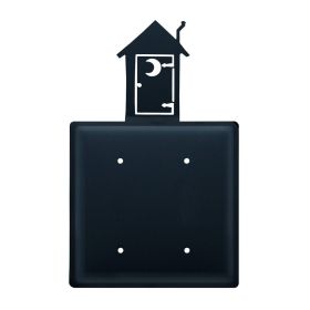 Double Outhouse Double Elec Cover CUSTOM Product