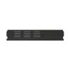 26 inch electric fireplace insert, ultra thin heater with log set & realistic flame, remote control with timer, overheating protection