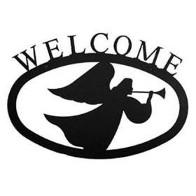 Angel Welcome Sign Large