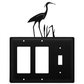 Triple Heron Double GFI and Single Switch Cover CUSTOM Product