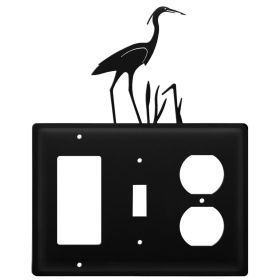 Triple Heron Single GFI Switch and Outlet Cover CUSTOM Product