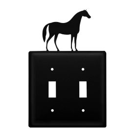 Double Horse Double Switch Cover