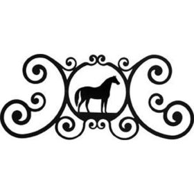 Horse Over Door Plaque