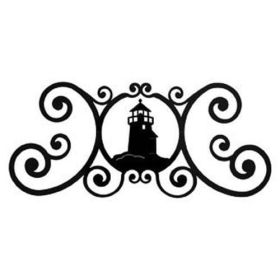 Lighthouse Over Door Plaque