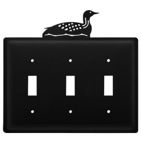 Triple Loon Triple Switch Cover