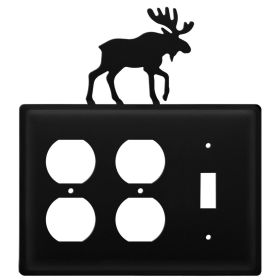 Triple Moose Double Outlet and Single Switch Cover CUSTOM Product