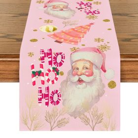 Table Runner Christmas Christmas Tree Snowflake Decoration (Option: 19ZQHA0023 4-150cm)