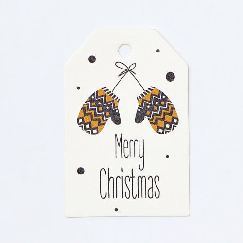 Christmas Decoration Hanging Card Color Listing