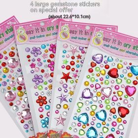Kids Stickers Reward Diamond Stereo (Option: Big gem sticker4)
