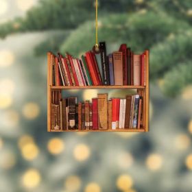 Creative Acrylic Christmas Tree Decoration Pendant (Option: F-8x8cm)