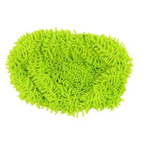 Microfiber Flat Mop Replacement Pad (Option: Grass Green Little Chenille)