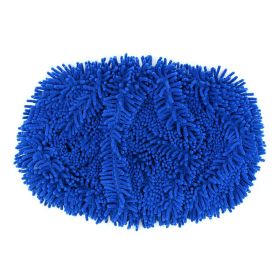 Microfiber Flat Mop Replacement Pad (Option: Blue Little Chenille)