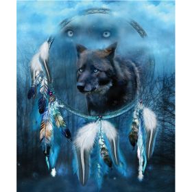 Couple Wolf Animal Landscape Diamond Painting (Option: Style13)