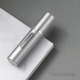 5ml High-grade Real Glass Material Perfume Sub-bottles (Option: Silver-5ml)