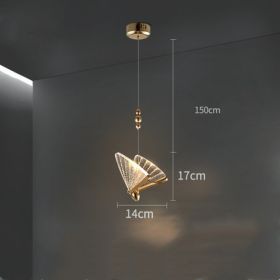 Butterfly Chandelier Bedside Enamelled Dining Hall Staircase (Option: Trumpet clear-warm light)